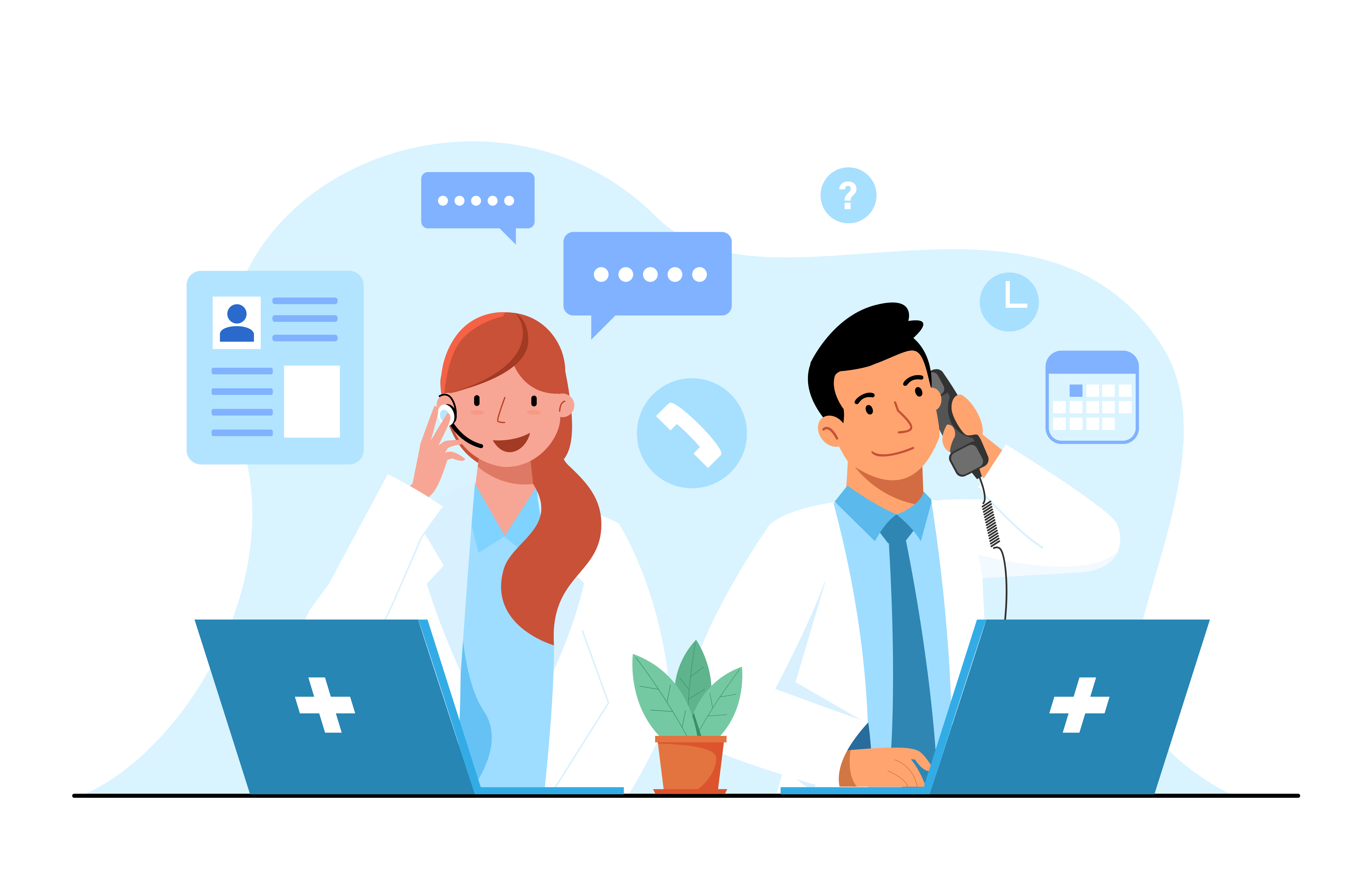 Orientación médica telefónica - asesoramiento profesional por teléfono